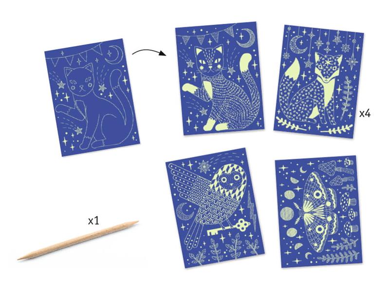 Jak działają wydrapywanki djeco